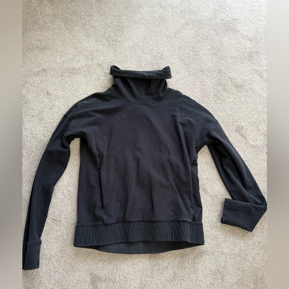 lululemon athletica Sweaters - lululemon athletica Black Cowl Neck Sweater